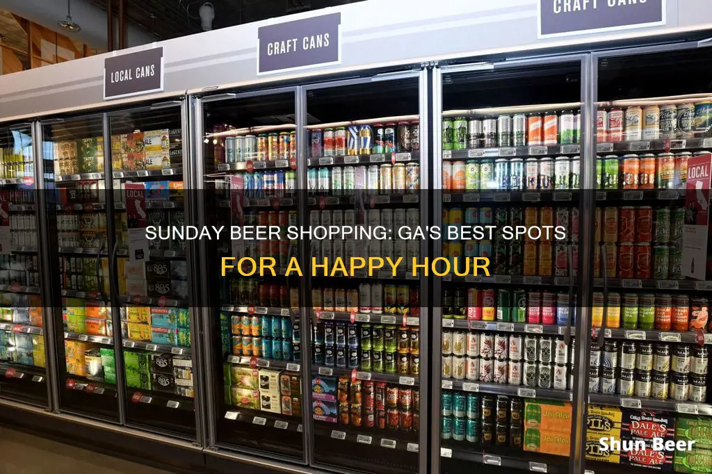 where to buy beer on sunday in ga