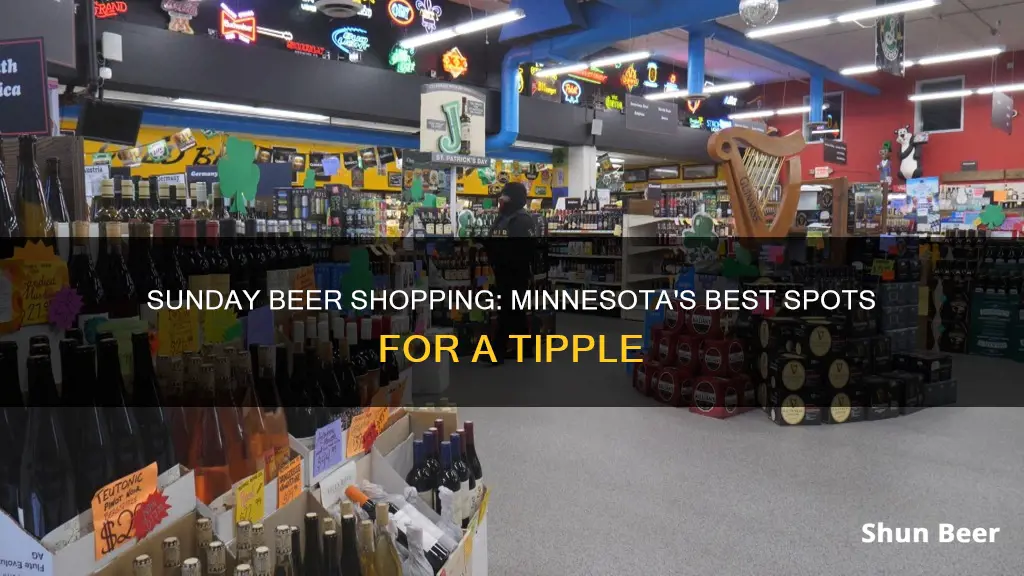 where to buy beer on sunday in minnesota