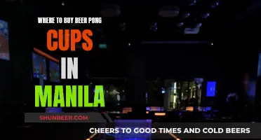 Beer Pong Cups Manila: Top 5 Stores to Buy From