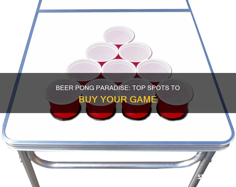 where to buy beer pong game