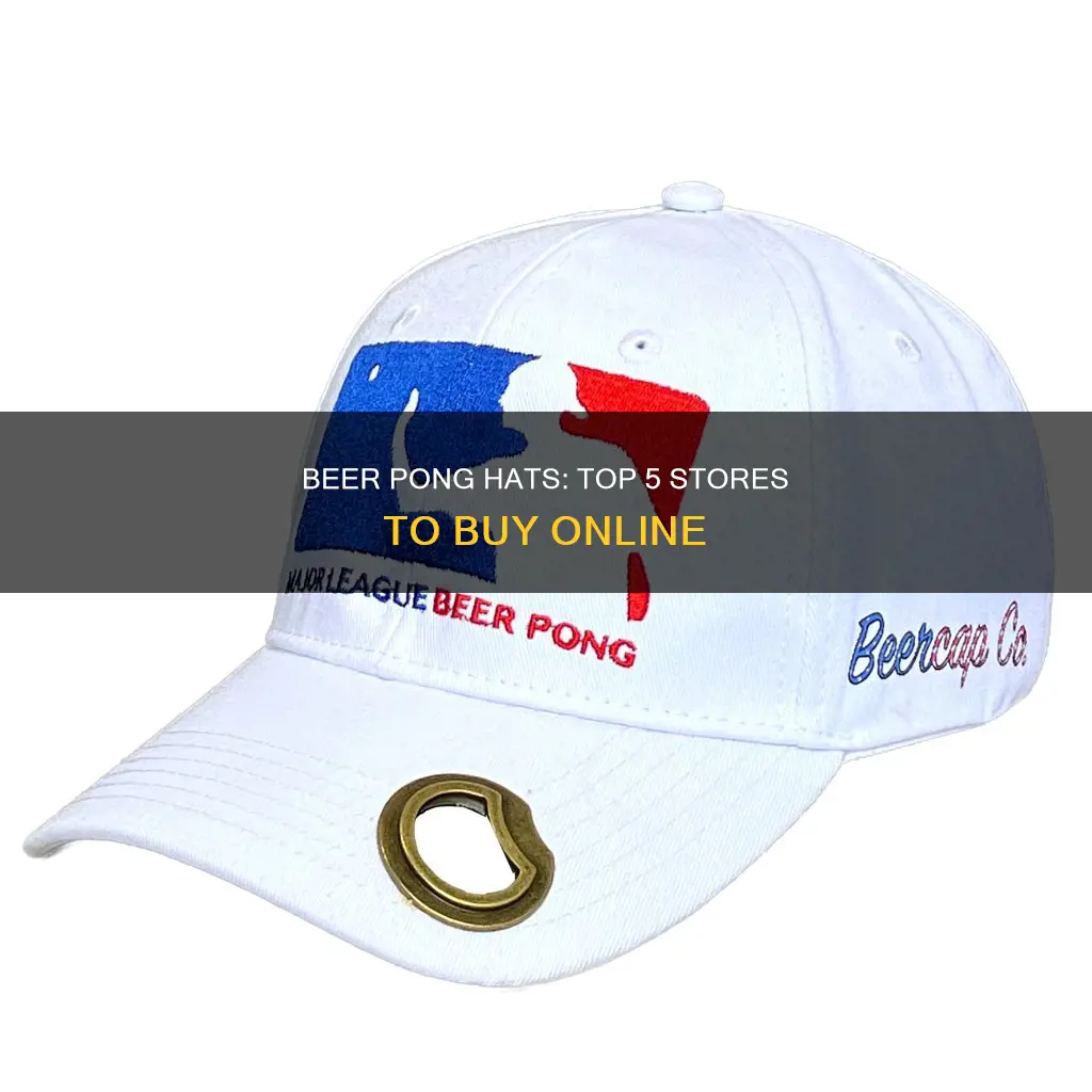 where to buy beer pong hats