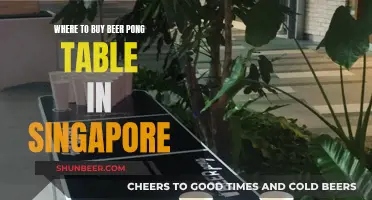 Beer Pong Tables: Your Ultimate Guide to Buying in Singapore