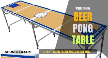 Beer Pong Table: Top 5 Places to Buy Online