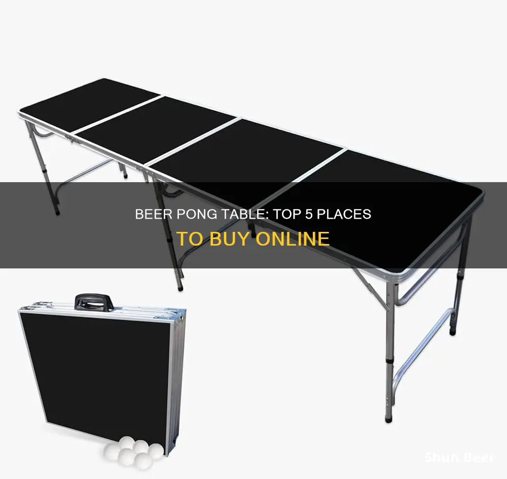 where to buy beer pong table