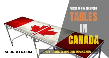 Canada's Top Beer Pong Table Retailers: Your Ultimate Guide