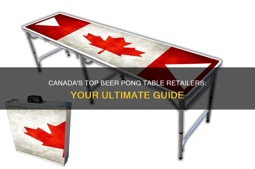 where to buy beer pong tables in canada