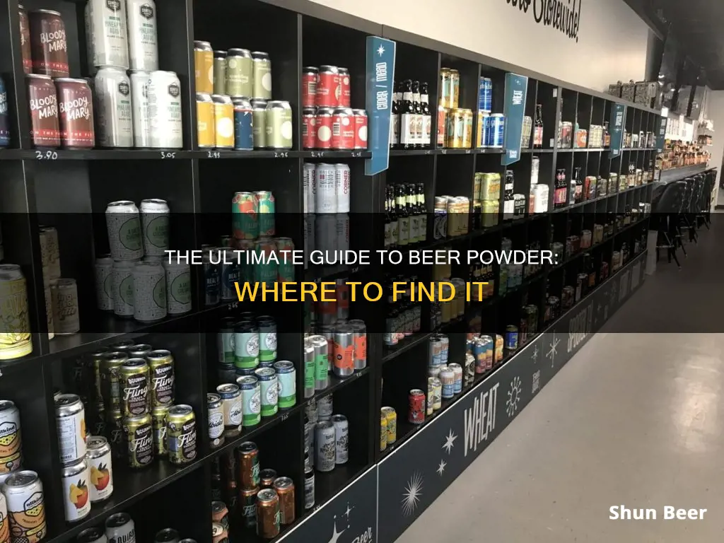 where to buy beer powder