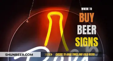 Uncover the Best Spots to Buy Beer Signs Online and Offline