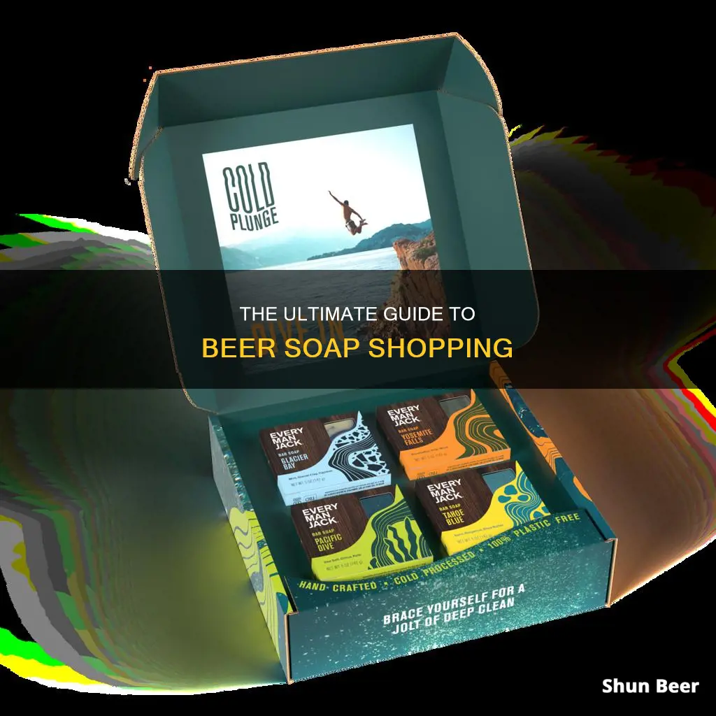 where to buy beer soap