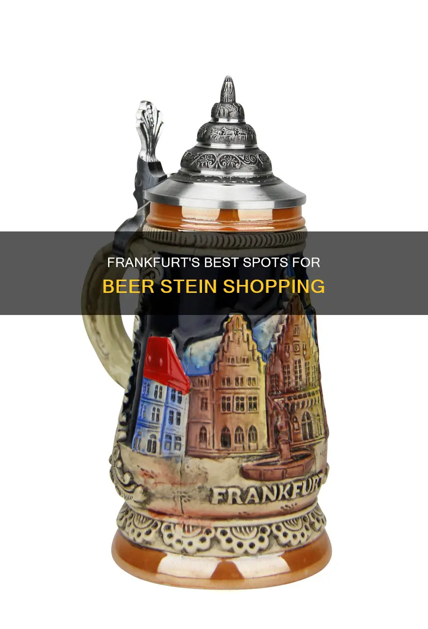 where to buy beer steins in frankfurt