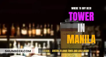 Manila's Best Beer Tower: Top Spots to Buy