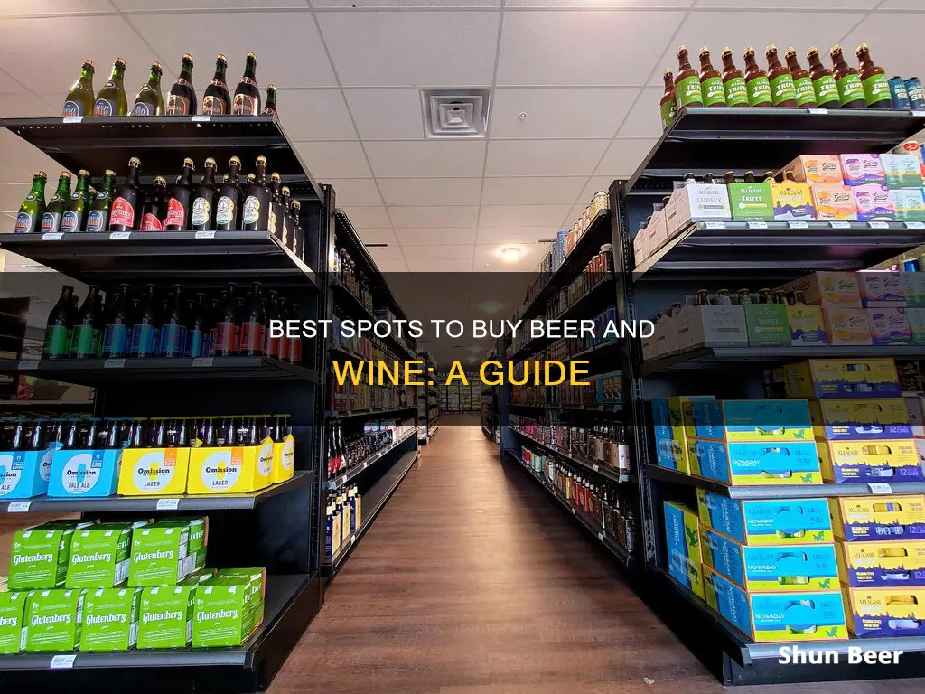 where to buy beer wine