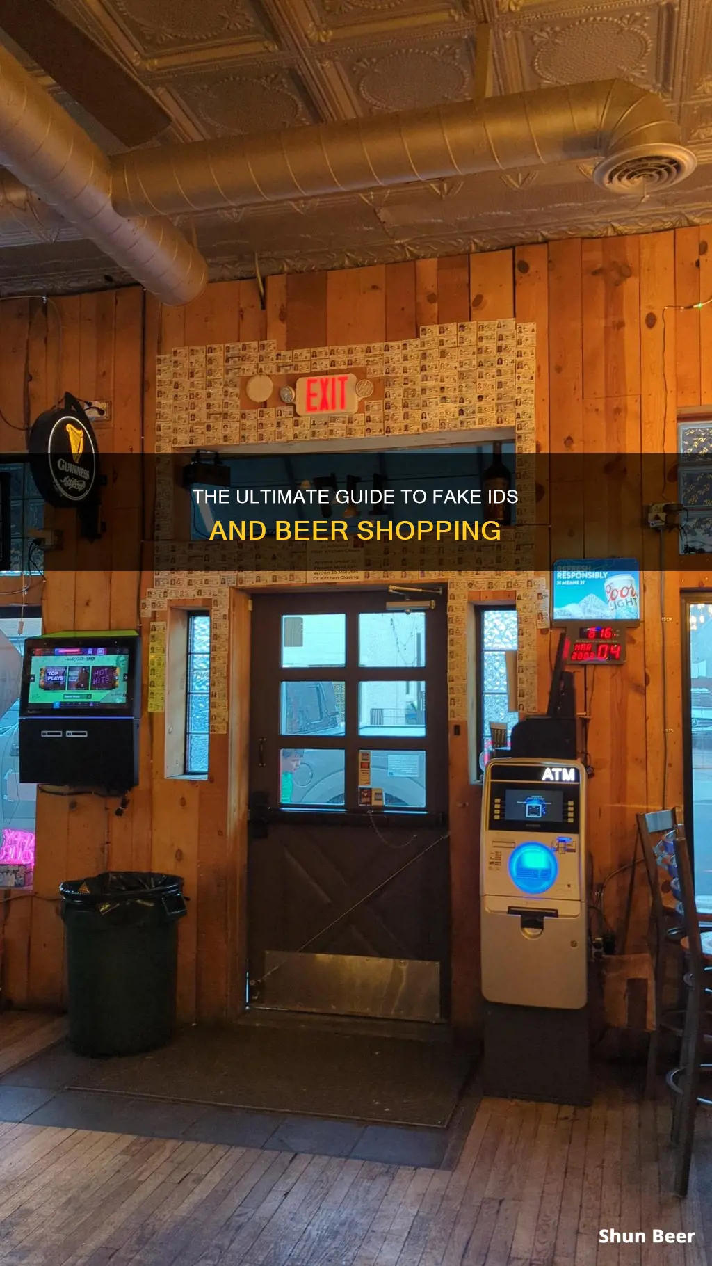 where to buy beer with a fake