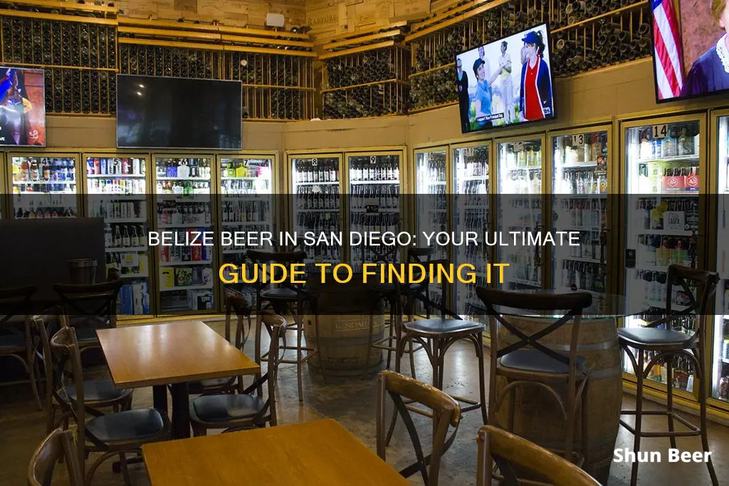 where to buy belize beer in san diego