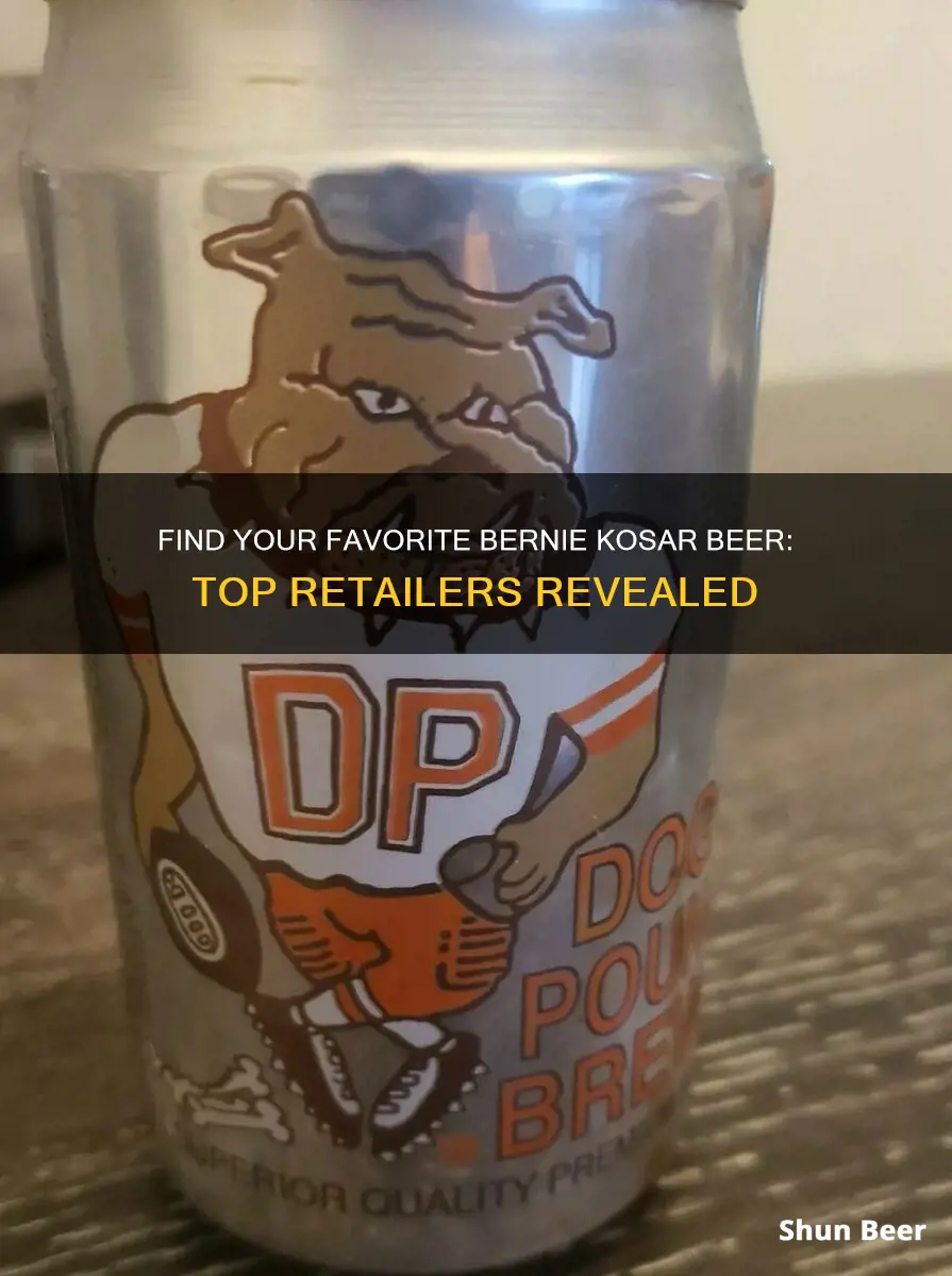 where to buy bernie kosar beer