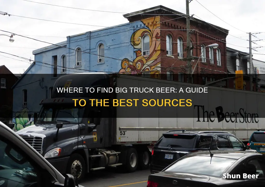 where to buy big truck beer