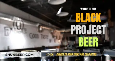 Uncover the Secrets: Where to Find Black Project Beer