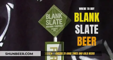 Where to Find Your Blank Slate Beer: A Guide