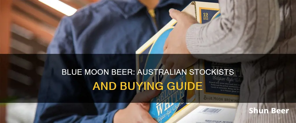 where to buy blue moon beer in australia