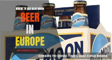 Blue Moon Beer: European Shopping Guide