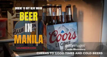 Blue Moon Beer: Manila's Top Sources Revealed