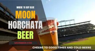 Find Your Blue Moon Horchata Beer: A Guide to Retailers