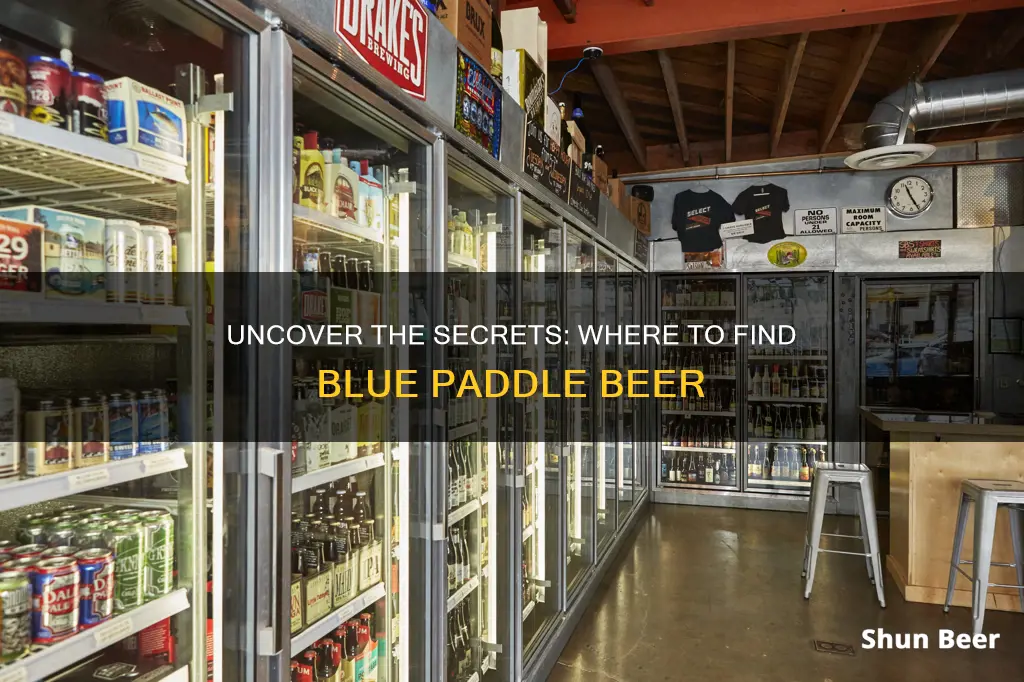 where to buy blue paddle beer