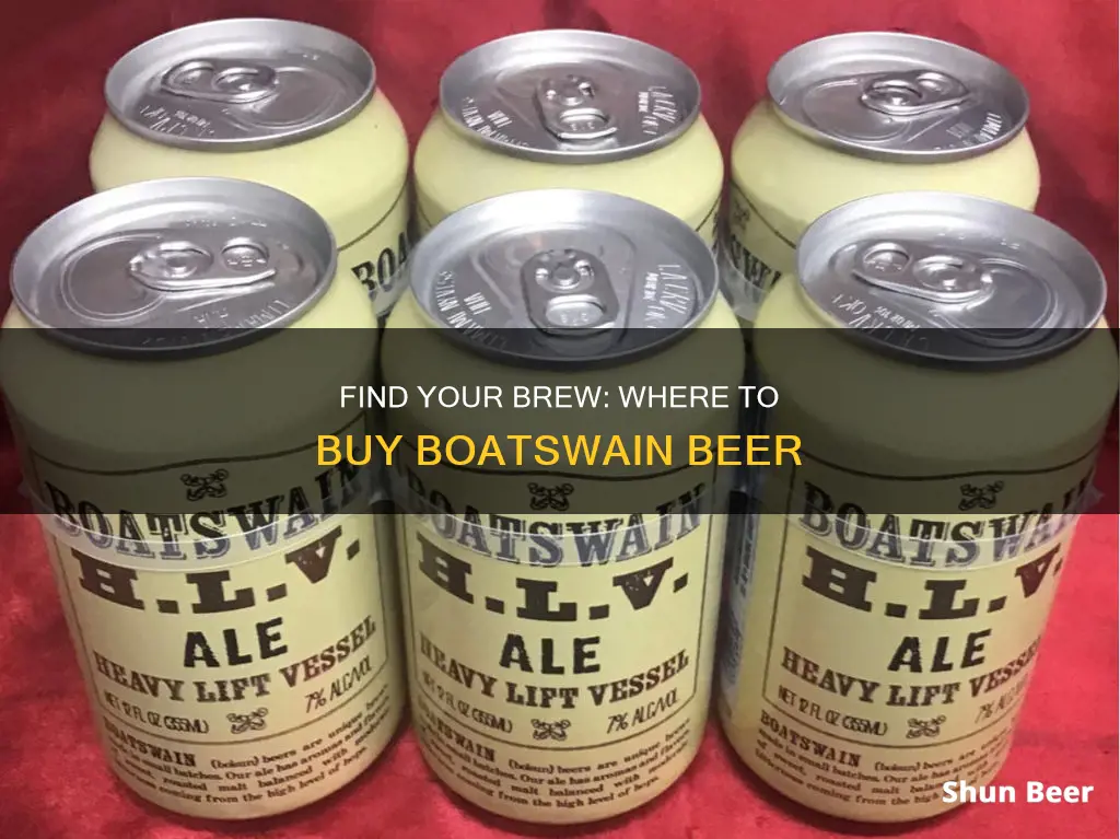 where to buy boatswain beer