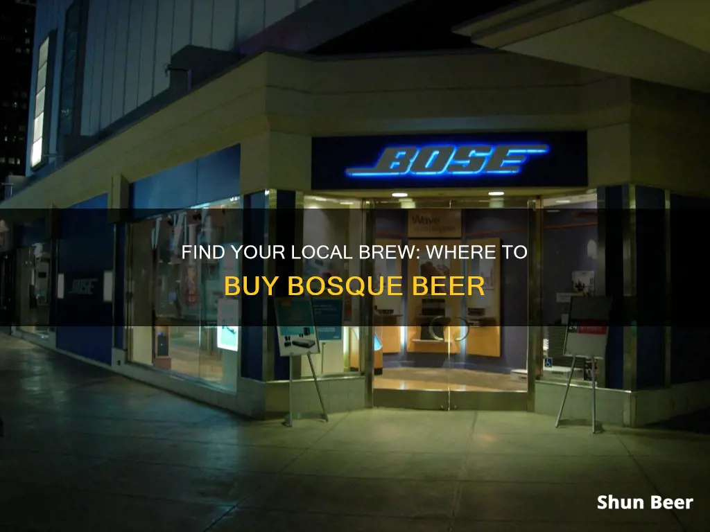 where to buy bosque beer