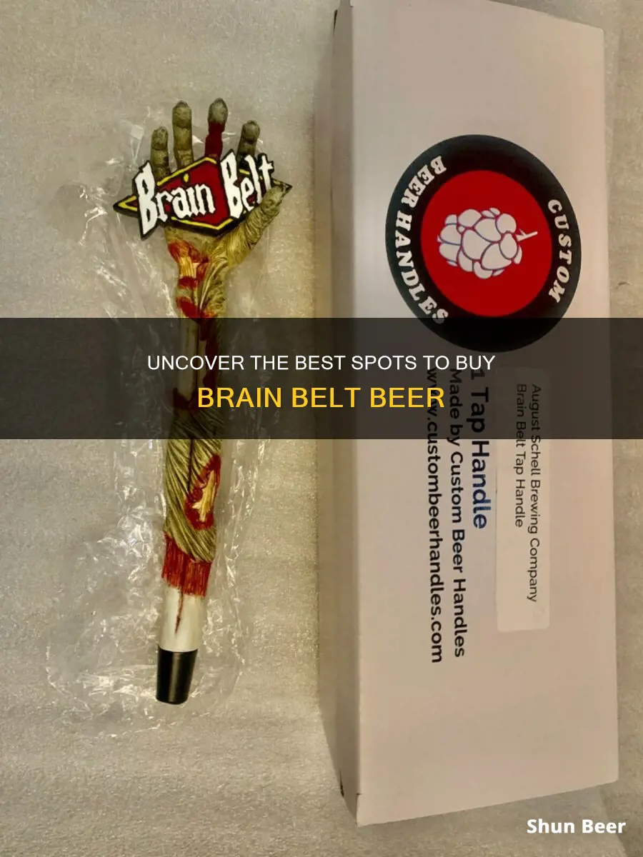 where to buy brain belt beer