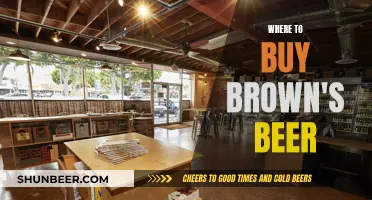 Uncover the Best Spots to Buy Brown's Beer