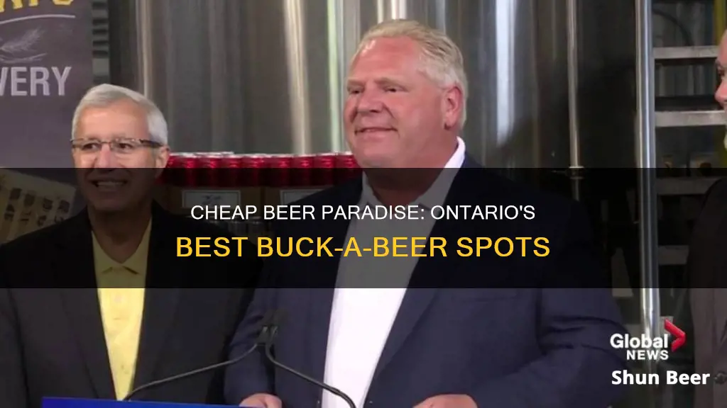 where to buy buck a beer in ontario