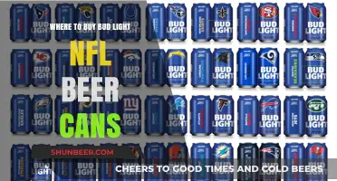 Bud Light NFL Beer Cans: Where to Find Them