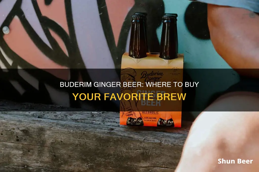 where to buy buderim alcoholic ginger beer