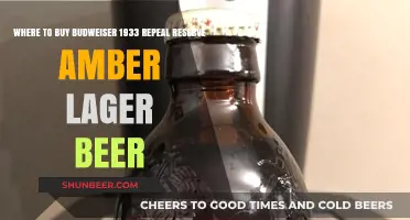 Uncover the Secret: Where to Find Budweiser 1933 Reserve Amber Lager