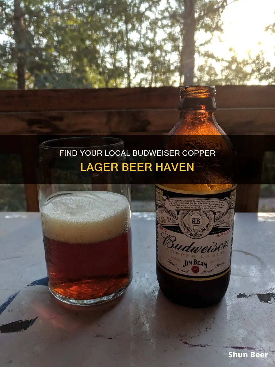 where to buy budweiser copper lager beer