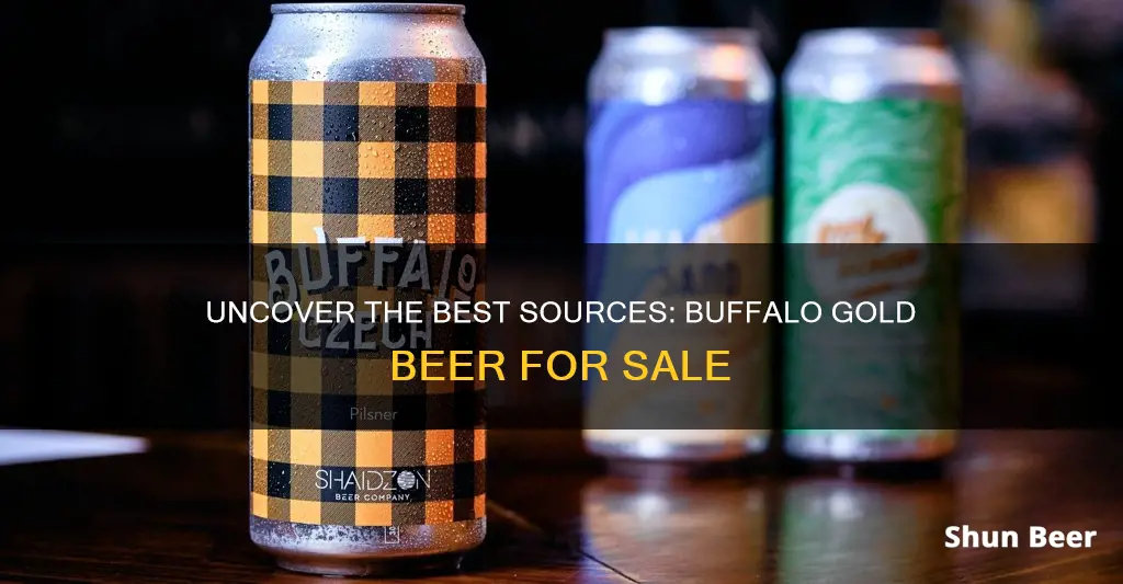 where to buy buffalo gold beer