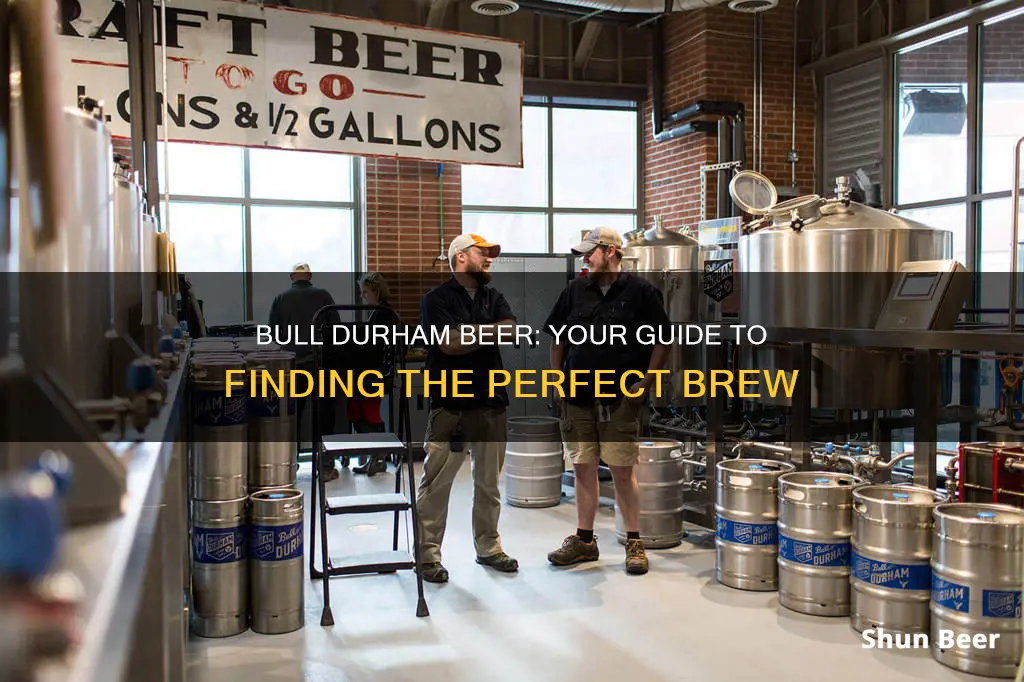 where to buy bull durham beer