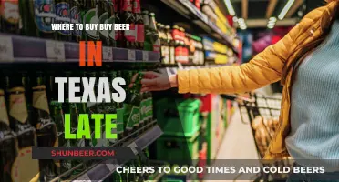 Texas Late-Night Beer Shopping: Your Ultimate Guide to Local Stores