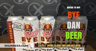 Find Your Local Bye Dan Beer: A Guide to Buying