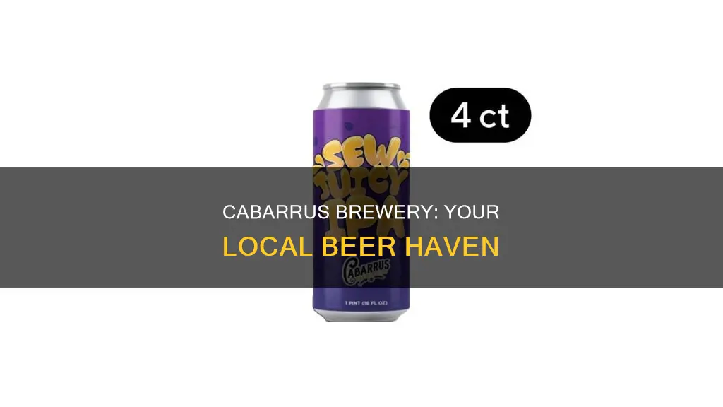 where to buy cabarrus brewery beer