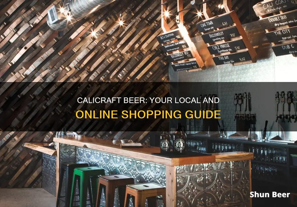 where to buy calicraft beer