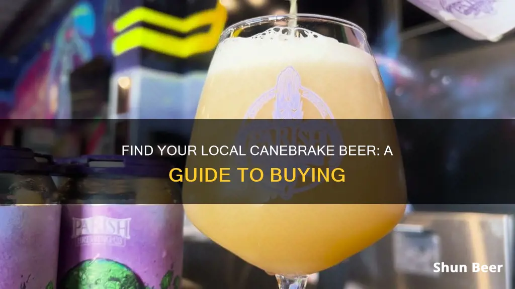 where to buy canebrake beer