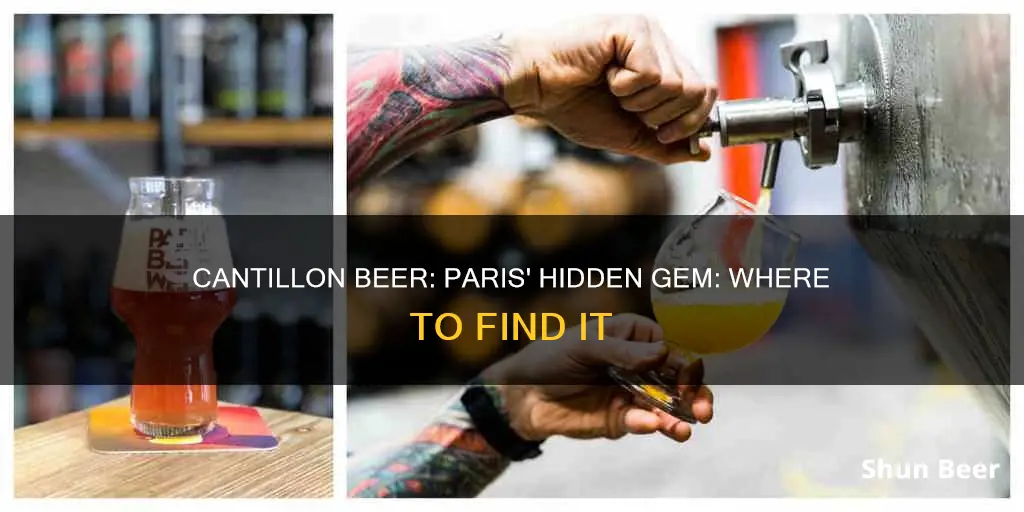 where to buy cantillon beer in paris