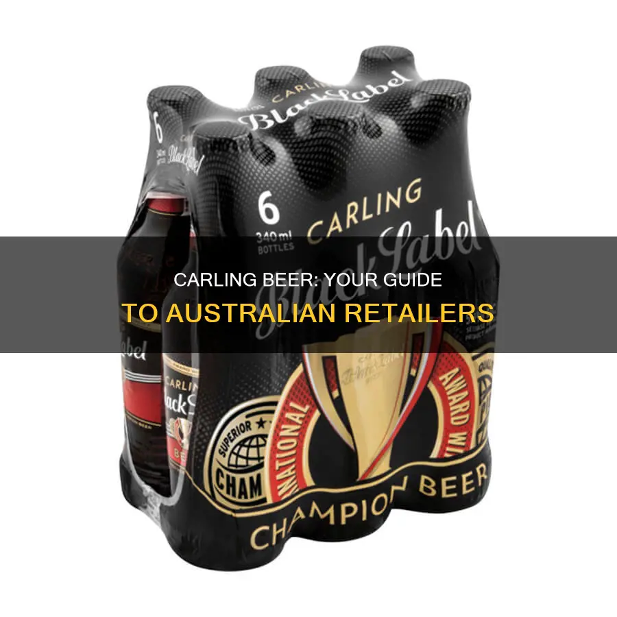 where to buy carling beer in australia