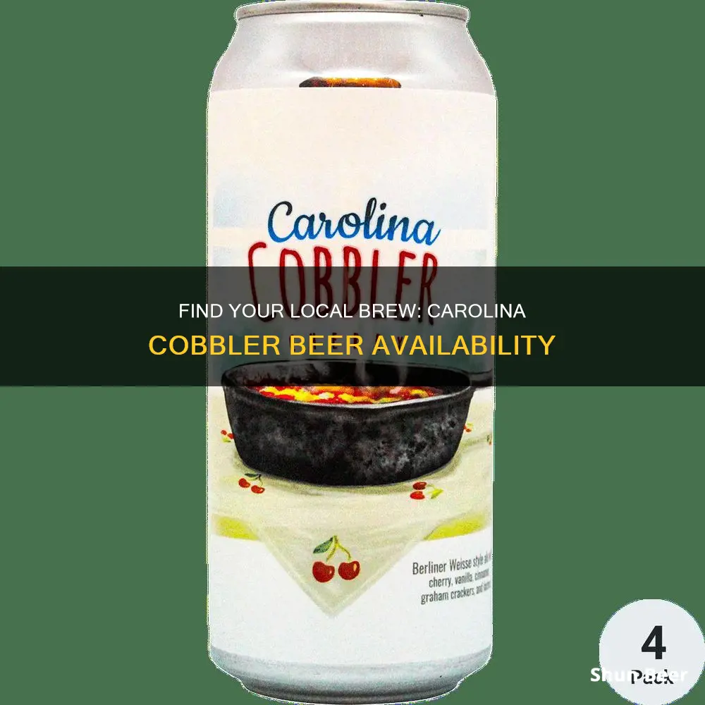 where to buy carolina cobbler beer