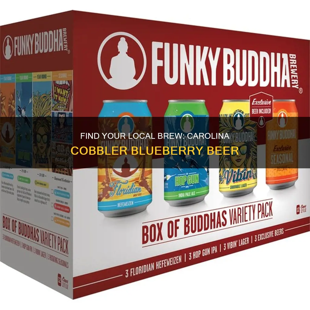 where to buy carolina cobbler blueberry beer