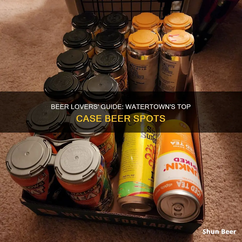 where to buy cases of beer in watertown