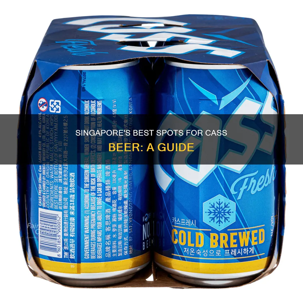 where to buy cass beer in singapore