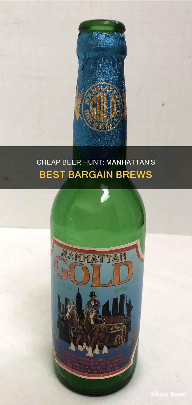 where to buy cheap beer in manhattan